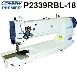 Consew P2339RBL-18 18 Inch LONG ARM / TWO NEEDLES Drop Feed Needle Feed Walking Foot Industrial Sewing Machine