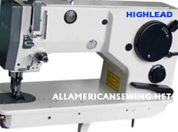 Highlead GG0328-1 Heavy Duty Top and Bottom Feed Inustrial Zigzag Sewing Machine