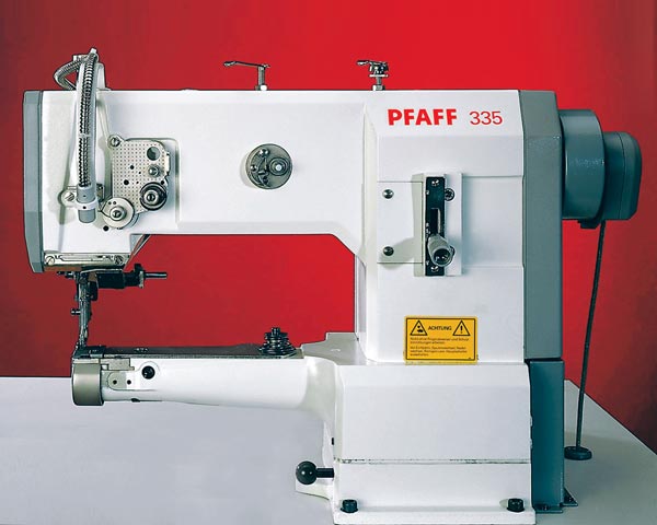 PFAFF 335-G-6/01 BLN Cylinder bed Single-needle lockstitch machine with unison feed, large hook and alternative presser foot(walking foot) - All American Sewing LLC